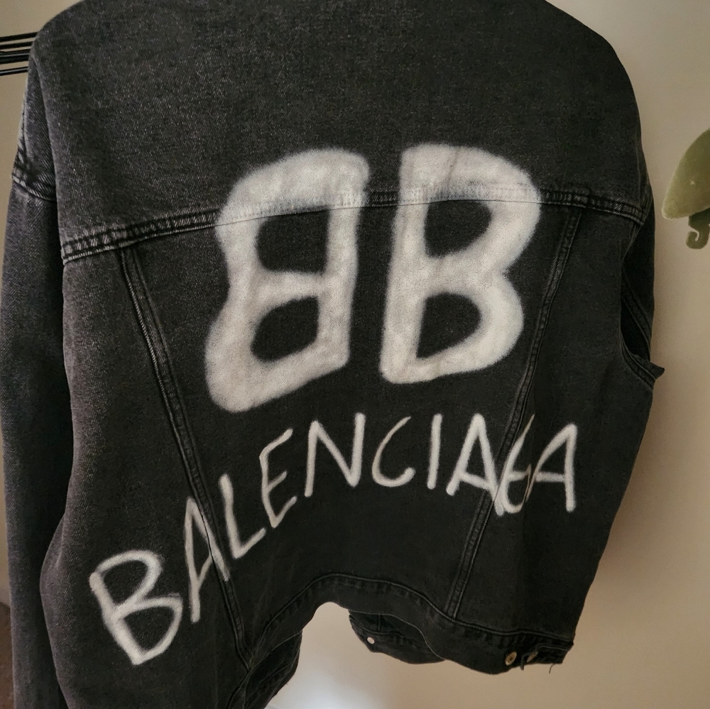 Balenciaga denim jacket